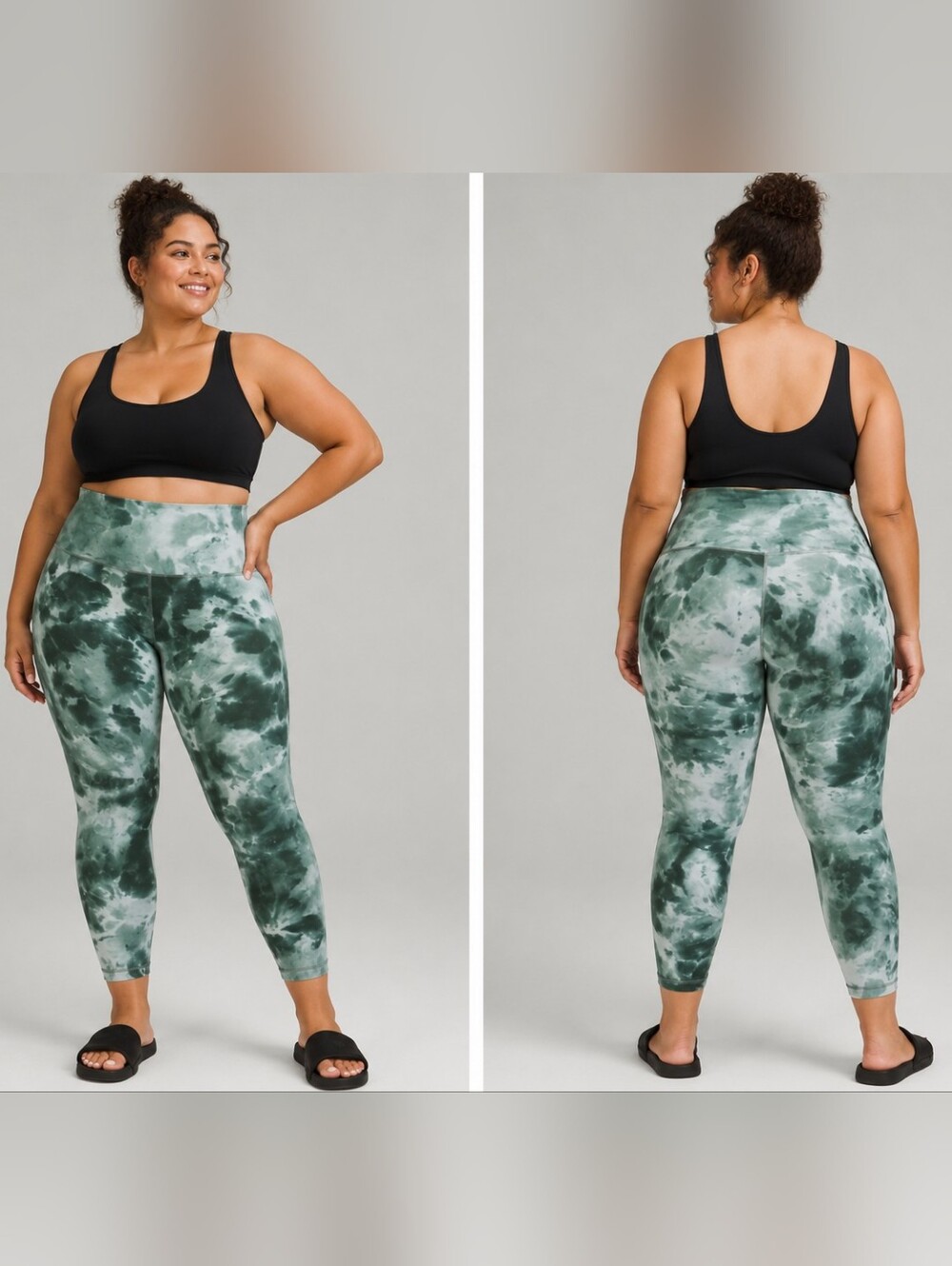 Lululemon Align High-Rise Pant w/ Pockets 25" Diamond Dye Starlight Spruce Sz 20